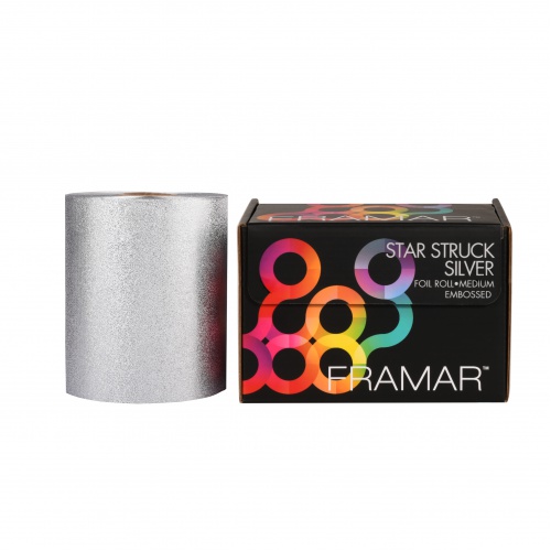 FRAMAR Texturovaná fólie v roli Silver