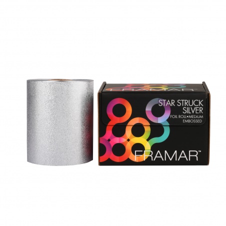 FRAMAR Texturovaná fólie v roli Silver