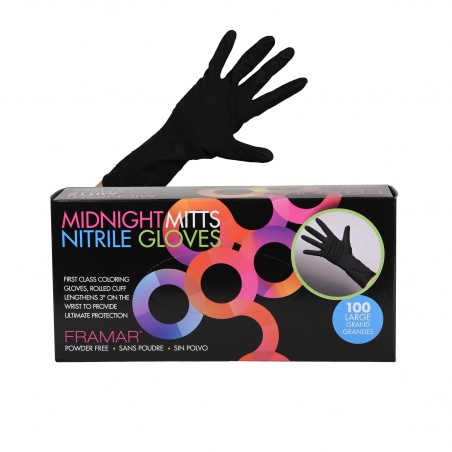 FRAMAR Nitrilové rukavice Midnight Mitts Large