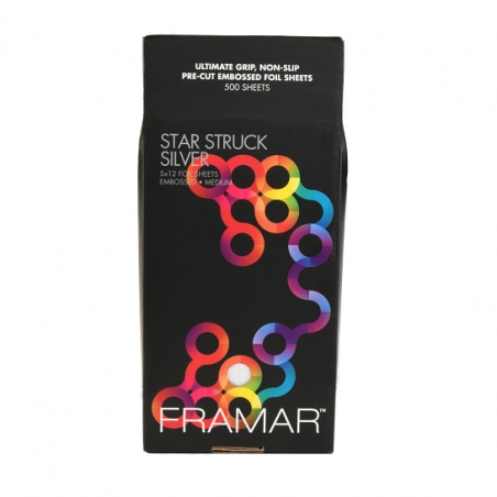 FRAMAR Texturované fólie Pre-Cut Silver