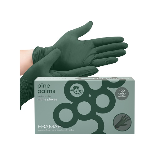 FRAMAR Nitrilové rukavice Pine Palms Medium